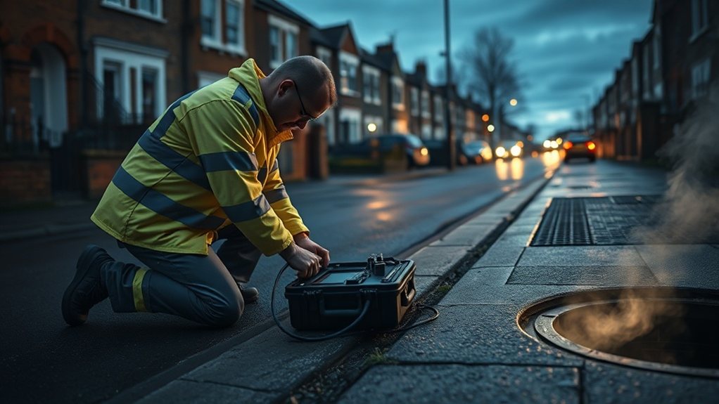No-dig underground leak detection equipment in Kingston upon Thames